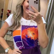 T-shirt blusinhas de luxo