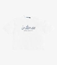 T- Shirt Bordada Feminina Minty Branco T- Shirt Bordada Feminina Minty Branco