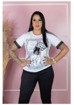 T-shirt branca mulher T-shirt branca mulher