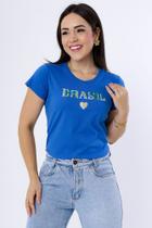 Blusa T-shirt feminina algodão use criativa