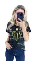 T-shirt camisa feminina TIMES DE FUTEBOL BRASILEIRO - Galthe
