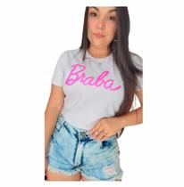 T-Shirt Camiseta feminina Barbie Braba - Bella Bajona