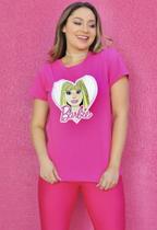 T-shirt Camiseta Luxo Filme Moda Feminina Boneca 100% Algodão