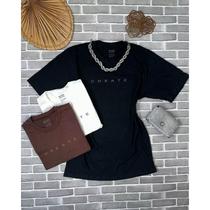 T-Shirt Camiseta Max Blusão Oversize Create Moda Verão T-Shirt Camiseta Max Blusão Oversize Create Moda Verão