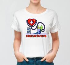 T-shirt Camiseta Profissão, Farmacêutica