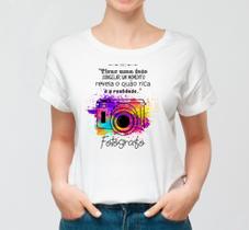 T-shirt Camiseta Profissão, FOTÓGRAFA