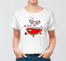 T-shirt Camiseta Profissão, Nutrição