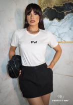 T-shirt com Estampa Exclusivo Perfect Way G Veste 38/40