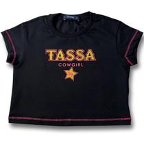 T-Shirt Country Infantil Feminina Estampada Original Tassa T-Shirt Country Infantil Feminina Estampada Original Tassa