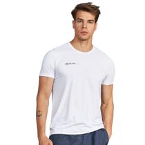 T-Shirt Dry Fit Masculina Proteção UV 50+ Tamanho:Pcor:BRANCA T-Shirt Dry Fit Masculina Proteção UV 50+ Tamanho:Pcor:BRANCA