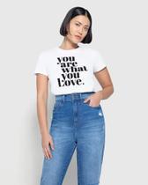 T-Shirt Enfim Baby Look Feminina: T-Shirt Enfim Baby Look Feminina: