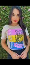 T-shirt estampada - Doce Menina