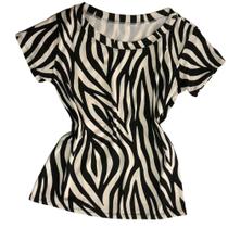 T-Shirt Estampada Zebra - Amélia Store
