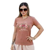 T-Shirt Estonada Camel Feel Your Feelings