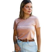 T-Shirt Estonada Doce de Leite Happiness