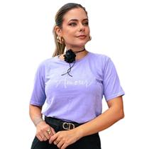 T-Shirt Estonada Lavanda Amour