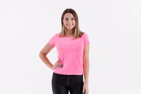T-Shirt Estonada Santa Blanca - Rosa