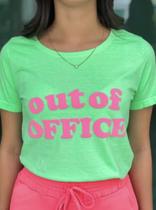 T-shirt Estonada Verde Out Off Office MALU_STORE_VISUAL T-shirt Estonada Verde Out Off Office MALU_STORE_VISUAL