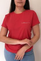 T-shirt Evidência Vermelha