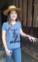 T-shirt Feminina Azul