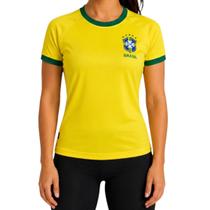 T-Shirt Feminina Brasil Rocks Jeans