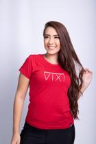 T-shirt Feminina estampada " VIXE" Decente