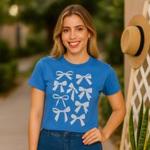 T-shirt Feminina Estilosa Blogueira Moda Casual Labela