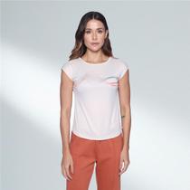 T-Shirt Feminina Manga Curta Fronteiras - BAUNILHA M