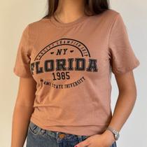 T- Shirt Feminina NY Florida