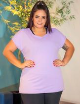 T-Shirt Feminina Plus Size Esportiva Fitness em Dry Fit T-Shirt Feminina Plus Size Esportiva Fitness em Dry Fit