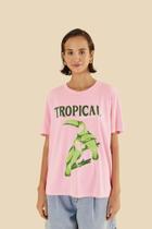 T-shirt fit tropical farm- verão 2024