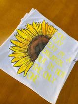 T-shirt Girassol Plus Size