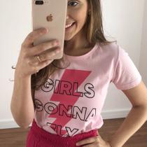 T-Shirt Girls GI Rosa