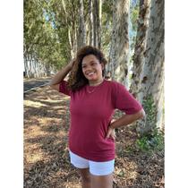 T-SHIRT GOLA O FEMININA BASIC 100% ALGODÃO LISA Varias Cores Envio Imediato