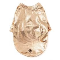T-Shirt Gola V Shine Pet - Dourado - 1Gg