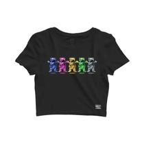 T-Shirt Grizzly Gemstone Cropped Tee Preto T-Shirt Grizzly Gemstone Cropped Tee Preto