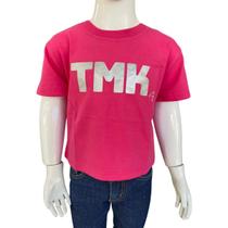 T-shirt Infantil Feminina Tomahawk Rosa
