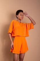 T-shirt Lary - Laranja T-shirt Lary - Laranja
