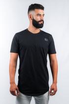 T-shirt long basic yon preta p T-shirt long basic yon preta p