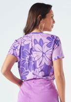 T-shirt Luz Violeta