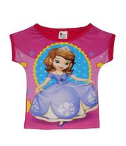 T-shirt Manga Alongada Princesa Sofia