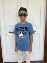 T-Shirt Manga Curta Mickey Relevo Veludo Youccie