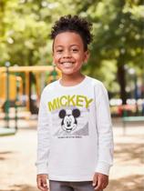 T-Shirt Manga Longa Mickey Relevo Youccie