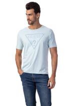 T-Shirt Masc Logo Triangulo Relevo Guess