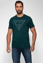 T-Shirt Masc Logo Triangulo Relevo Guess