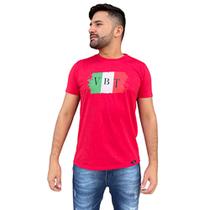 T-shirt Masculina Estampada Bandeira