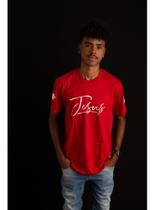 T-shirt masculina "Jesus" Vermelha G T-shirt masculina "Jesus" Vermelha G
