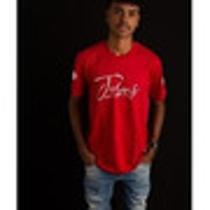 T-shirt masculina "Jesus" Vermelha M T-shirt masculina "Jesus" Vermelha M