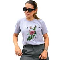 T-Shirt Mescla Rosa - Cianitas