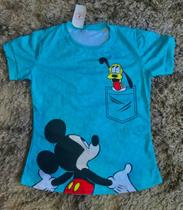 T-shirt mickey bem vestida